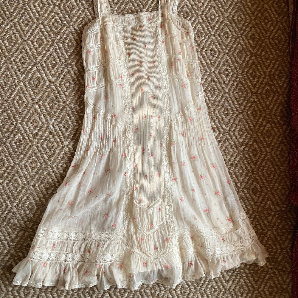 NWT Ralph Lauren Cottagecore Floral Dress Sz 4